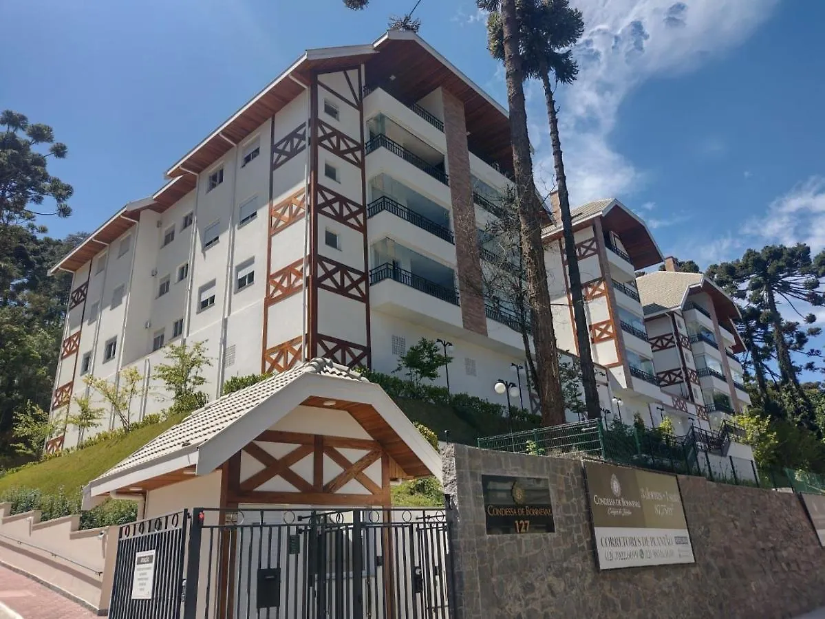 Condessa 115 - Funcional E Completo A Poucos Passos Do Capivari Campos do Jordão Apartamento