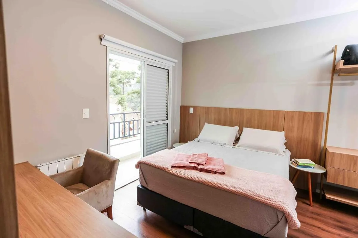 Apartamento Condessa 115 - Funcional E Completo A Poucos Passos Do Capivari Campos do Jordão Brasil