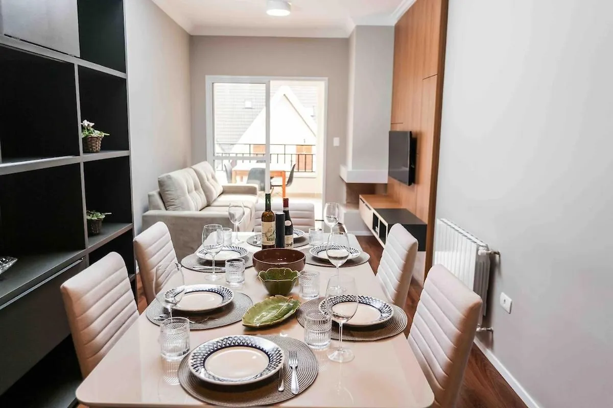 Condessa 115 - Funcional E Completo A Poucos Passos Do Capivari Campos do Jordão Apartamento